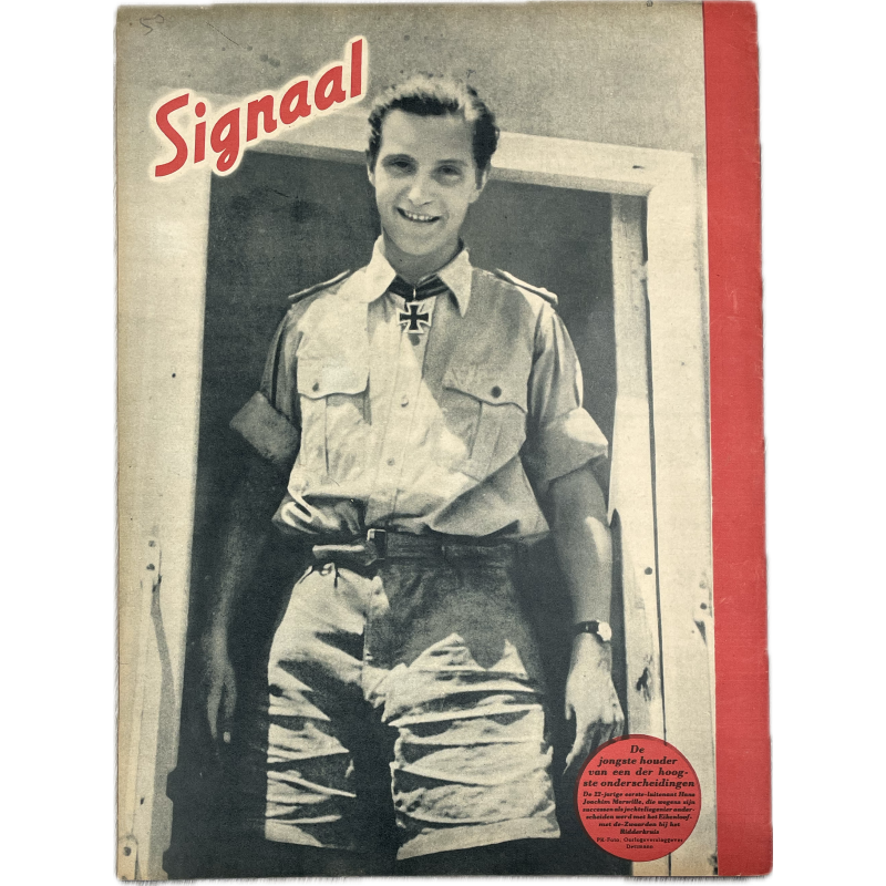 Magazine, Signaal, numéro 17, 1er septembre 1942, édition néerlandaise