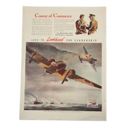 Advertisement, Lockheed Aircraft Corporation & I.W. Harper