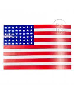 Sticker, 48 stars US flag