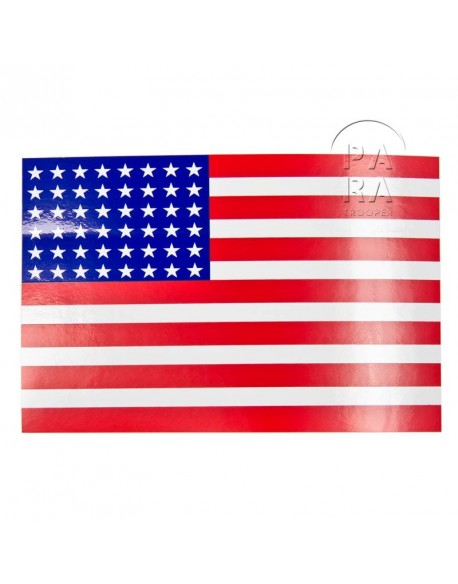 Sticker, 48 stars US flag