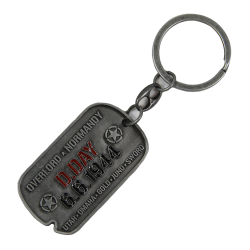 Key Ring, Dog Tag, D-Day