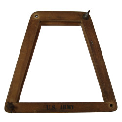 Frame, Wood, for Racket, Tennis, US Army