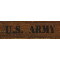 Cadre en bois pour raquette de tennis, US Army