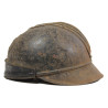 Casque français, Mle 1919, artillerie spéciale, avec poignard d’abordage, insignes et portrait