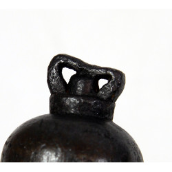Casque français, Mle 1919, artillerie spéciale, avec poignard d’abordage, insignes et portrait