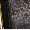 Casque français, Mle 1919, artillerie spéciale, avec poignard d’abordage, insignes et portrait