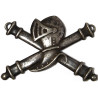 Casque français, Mle 1919, artillerie spéciale, avec poignard d’abordage, insignes et portrait