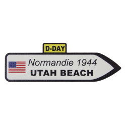 Magnet, panneau, Normandie 1944, UTAH BEACH