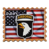 Magnet, 3D, 101st Airborne Division, Wood