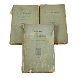 Mémoires du général baron de Marbot, trois volumes, 1891