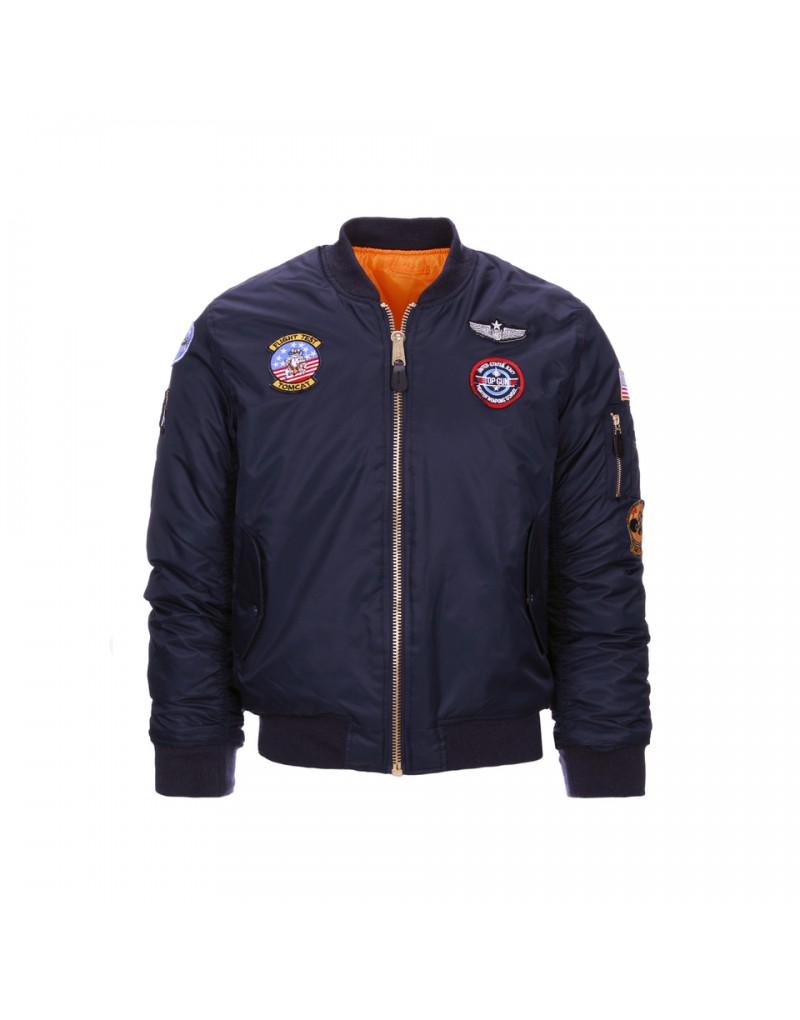 Jacket, Bomber, Child, US, Blue Paratrooper