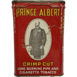 Boîte de tabac PRINCE ALBERT, vide