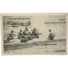 Postcard, US Paratroops, Camp Mackall, Howitzer