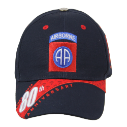 Cap, Baseball, 82nd Airborne Division, 80th anniversary