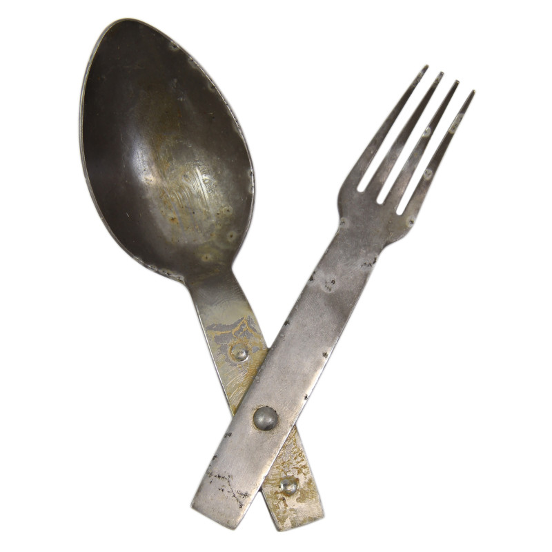 Ustensils, Eating, Folding, German, TSR 42, Normandy