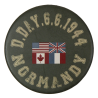 Bottle Opener, magnet, D-Day 6.6.1944 Normandy, round