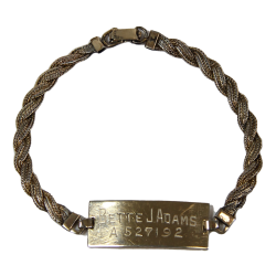 Bracelet, Chain, Cpl. Bette Adams, Women's Army Corps, Air Transport Command