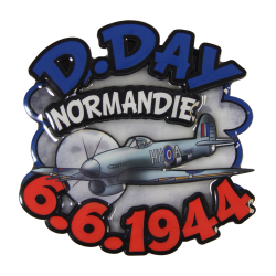 Magnet, D-Day 6.6.1944, 3D, Spitfire