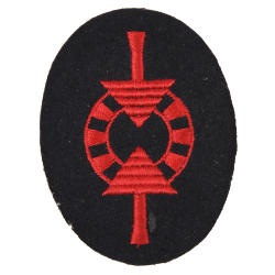 Badge, Sleeve, Coastal artillery weapons control foreman's speciality, Kriegsmarine