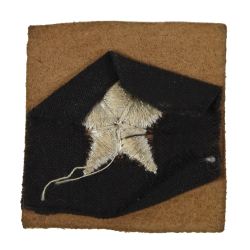 Brigadier General, Rank Insignia, on leather