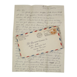 Letter, Pvt. Ray Geddes, Camp Toccoa, 501st PIR, 1943