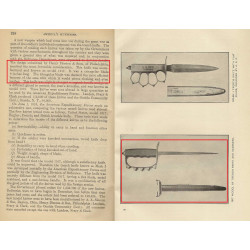 Knife, Trench, M1917, L.F. & C., with Scabbard, 1918