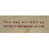 Carte d'Isigny-Carentan, Top Secret, 1944, Normandie