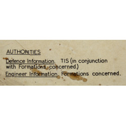 Carte d'Isigny-Carentan, Top Secret, 1944, Normandie
