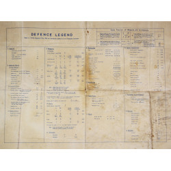 Carte d'Isigny-Carentan, Top Secret, 1944, Normandie