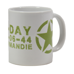 Mug, D-Day Normandie, Kaki