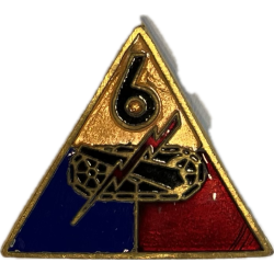 Crest, 6th Armored Division, Normandie, Bretagne, Bastogne