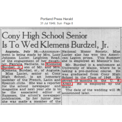 Lot de deux gourmettes, Pfc. Klemens Burdzel, US Army