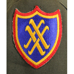 Grouping, Maj. James Lanier, Medic, 242nd Field Arty Bn., 79th Infantry Division, ETO