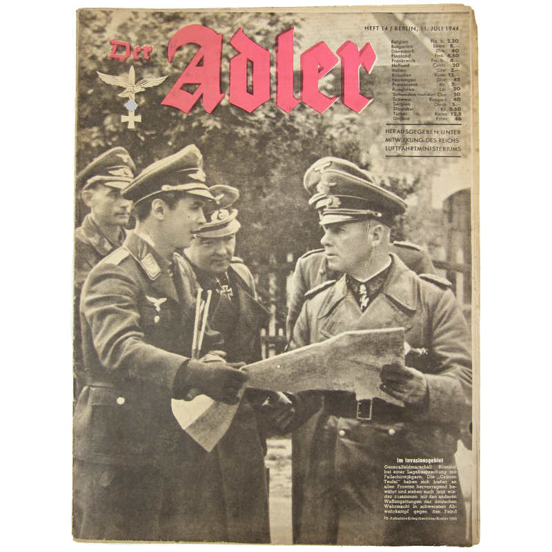 Magazine Der Adler, 11 juillet 1944