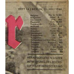 Magazine, Der Adler, July 11, 1944