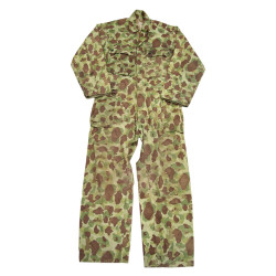 Coverall, HBT (Herringbone Twill), Camouflage, US Army & USMC, 38R