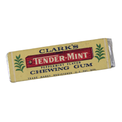 Chewing-gum, Clark Brothers Chewing Gum Company, Tender-mint