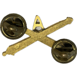 Insigne de col officier, Artillery, A Battery