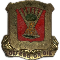 Crest, 40th Anti-Aircraft Artillery Battalion, à épingle