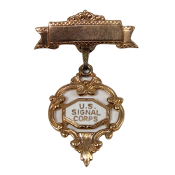 Brooch, Sweetheart, Signal Corps