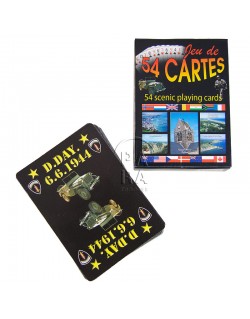 Playing cards, 54, Landing