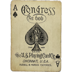 Jeu de cartes à jouer, CONGRESS N°606