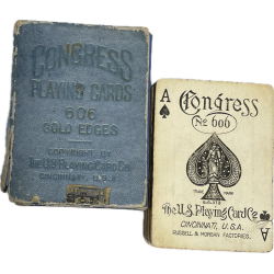 Cards, Playing, CONGRESS N°606