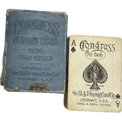 Jeu de cartes à jouer, CONGRESS N°606