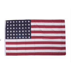 Flag, US 48 stars, printed