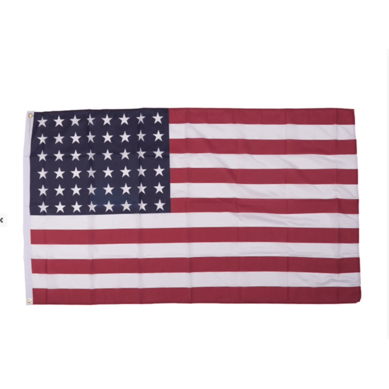Drapeau US 48 étoiles, imprimé