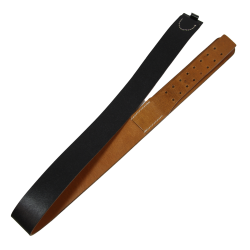 Belt, leather, German, black