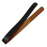 Cuir de ceinturon allemand, noir