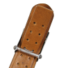 Belt, leather, German, black