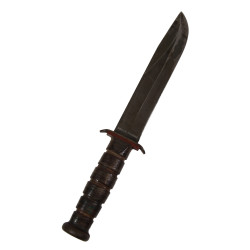 Couteau de combat, MK 2, ROBESON SHUREDGE, US Navy, avec fourreau en cuir